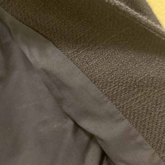 KARL LAGERFELD Women's Tweed Open Front Jacket navy - Picture 7 of 9